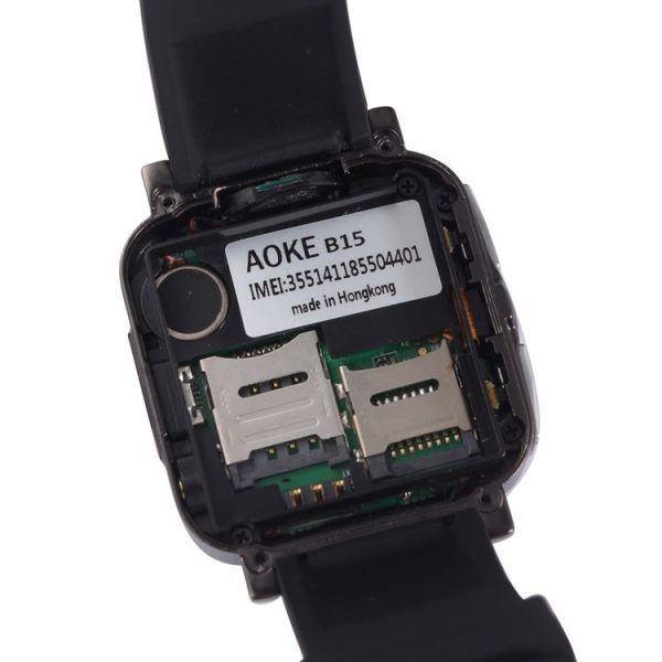 B15 GSM Smart Watch Phone, Bluetooth / Pedometer / Reminding / Remote Camera / 2.0MP Camera, Network: 2G (Black) - Image 8