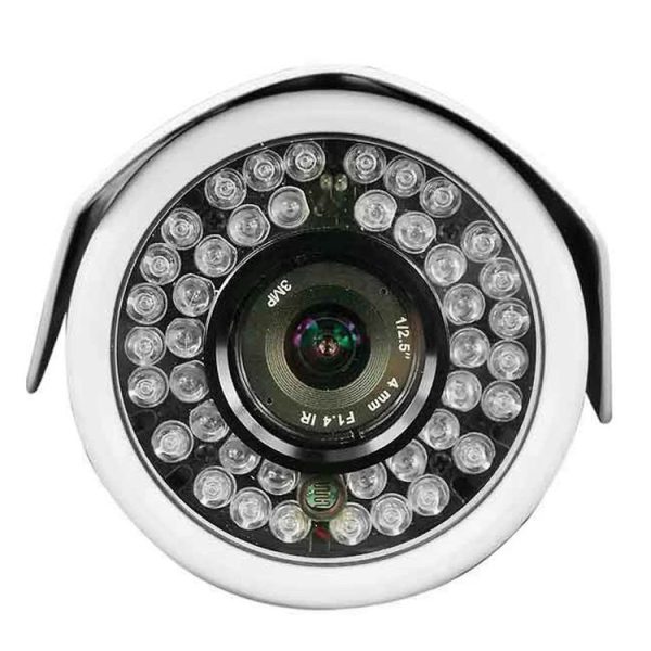 1080P H.264 Waterproof Outdoor IP Bullet Camera, Power Over Ethernet (POE), 2.8-12mm Varifocal Lens, 2.0 Megapixel / P2P / IR Night Vision (IPCC-B22-POE) (White) - Image 4