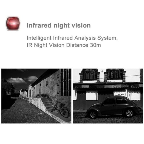 1080P H.264 Waterproof Outdoor IP Bullet Camera, Power Over Ethernet (POE), 2.8-12mm Varifocal Lens, 2.0 Megapixel / P2P / IR Night Vision (IPCC-B22-POE) (White) - Image 7