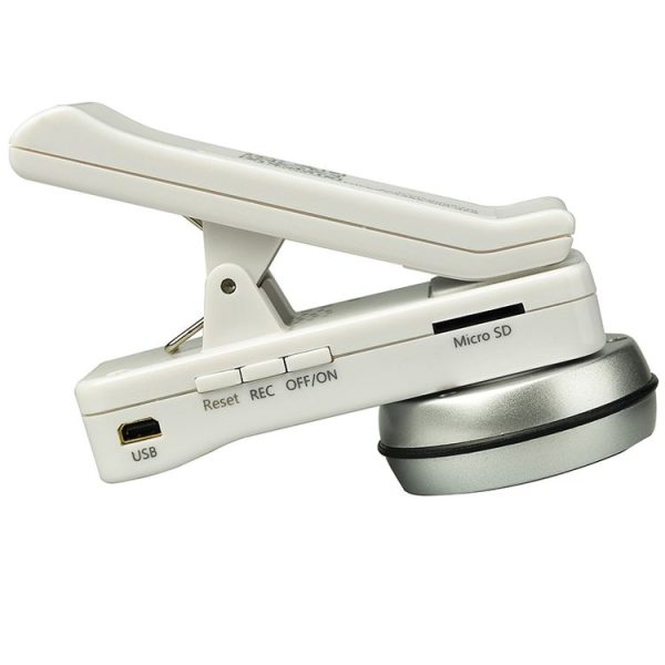 K3 Clip Style 180 Degree Rotation H.264 1080P WiFi Video Camera (White) - Image 4