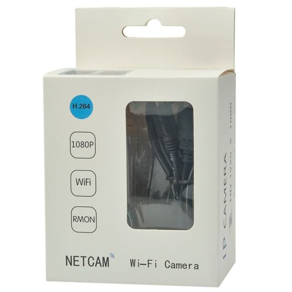 K3 Clip Style 180 Degree Rotation H.264 1080P WiFi Video Camera (White) - Image 8