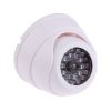 Realistic Looking Dummy Security CCTV Camera with Flashing Red LED (White) - Image 2