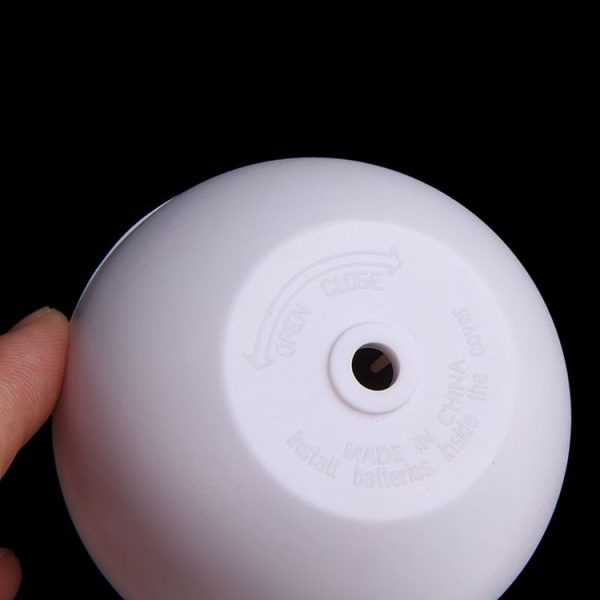 Realistic Looking Dummy Security CCTV Camera with Flashing Red LED (White) - Image 5