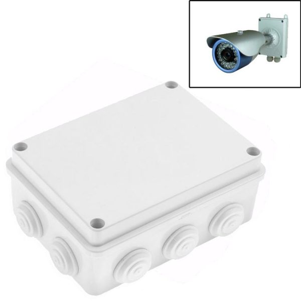 Security Surveillance Cameras Plastic Waterproof Power Supply Box, Size: 15cm x 11cm x 7cm (White) - Image 2