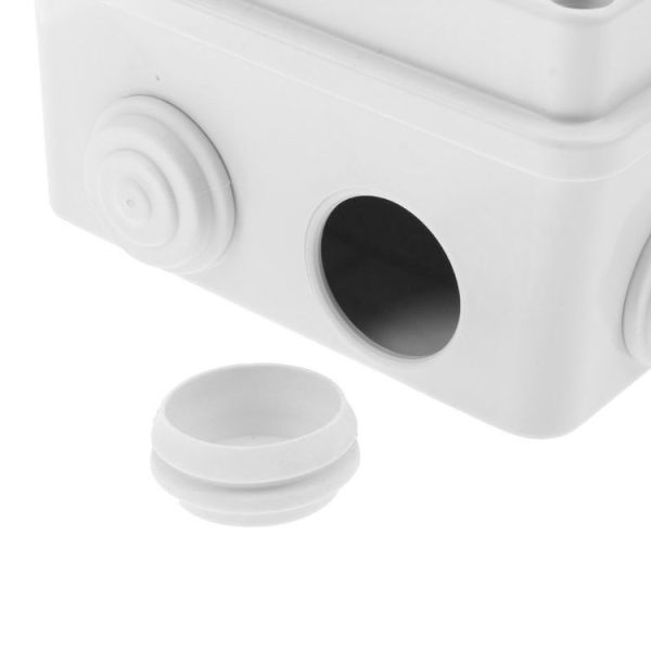 Security Surveillance Cameras Plastic Waterproof Power Supply Box, Size: 15cm x 11cm x 7cm (White) - Image 5