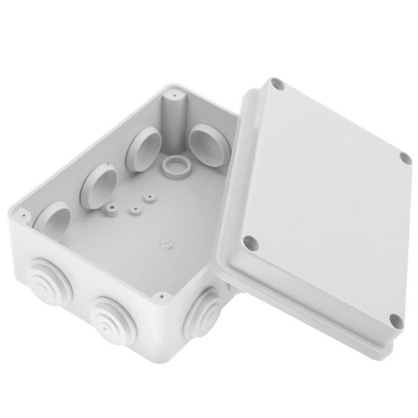 Security Surveillance Cameras Plastic Waterproof Power Supply Box, Size: 15cm x 11cm x 7cm (White) - Image 6