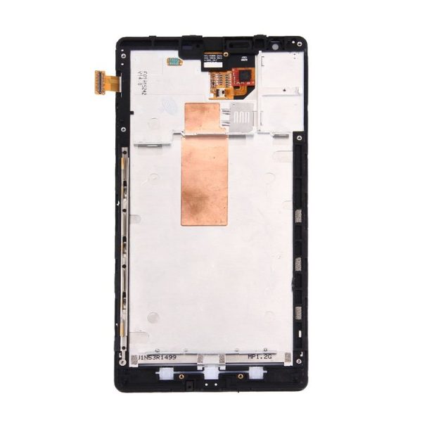 LCD Display + Touch Panel with Frame for Nokia Lumia 1520 (Black) - Image 3