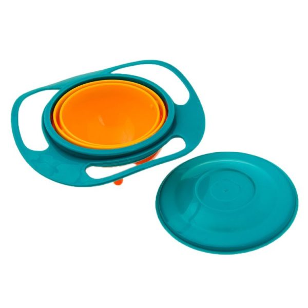UFO Shaped Gyro Rotary Kids Bowl - Image 2