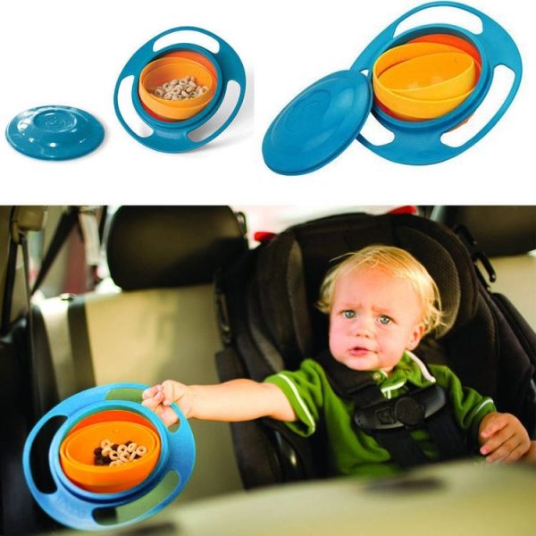 UFO Shaped Gyro Rotary Kids Bowl - Image 8