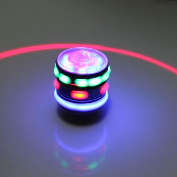 SL700 Laser-Top Dual Laser Light Show Gyro with Launcher (Red) - Image 9