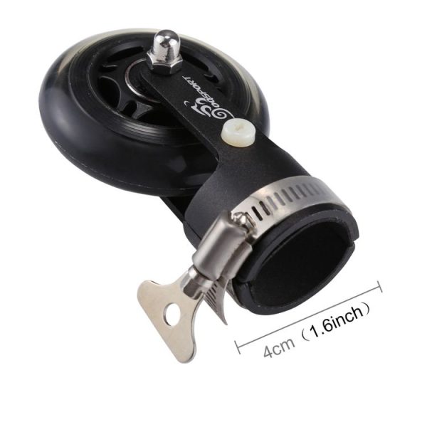 OQSPORT Folding Bicycle Auxiliary Wheel Booster Wheel (Black) - Image 3