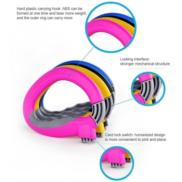 One Trip Grip Grocery Bags Holder Handle Easy Carrier (Color Random Delivery) - Image 4