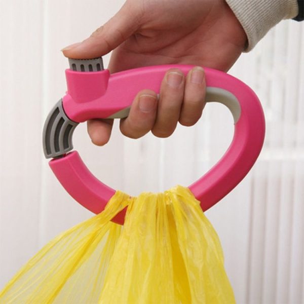 One Trip Grip Grocery Bags Holder Handle Easy Carrier (Color Random Delivery) - Image 7