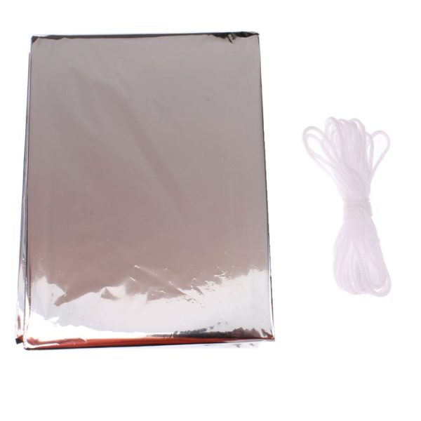 Outdoor Solutions Survival Emergency 2 People Shelter Tent (Silver) - Image 4