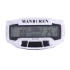 Multifunction LCD Display Cycle Computer Odometer Speedometer (MS-602B) (Silver) - Image 2