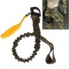 Breakaway Safety Lanyard Strap Rope / Quick Release Buckle Safety Rope / Helicopter Insurance Rope (Army Green)