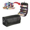 Multifunctional Cosmetic Bag Make Up Organizer (Black) - Image 2