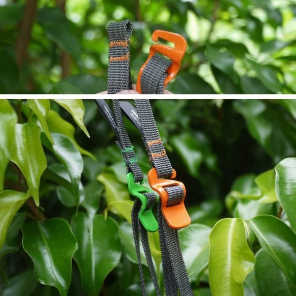 Outdoor Quick Untie Strapping Tape Rope / Backpack Packing Tape (Green) - Image 5