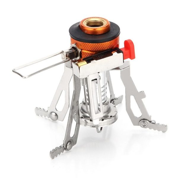 Outdoor Portable Ultra Mini Stainless Steel Gas Stove - Image 4