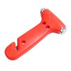 Portable Multi Function Auto Emergency Hammer Escape Tool Life Hammer (Red) - Image 2