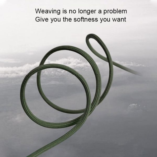 100m 7 Core Durable Army Paratroopers Rope Rescue Survival Tent Rope (Coffee) - Image 5