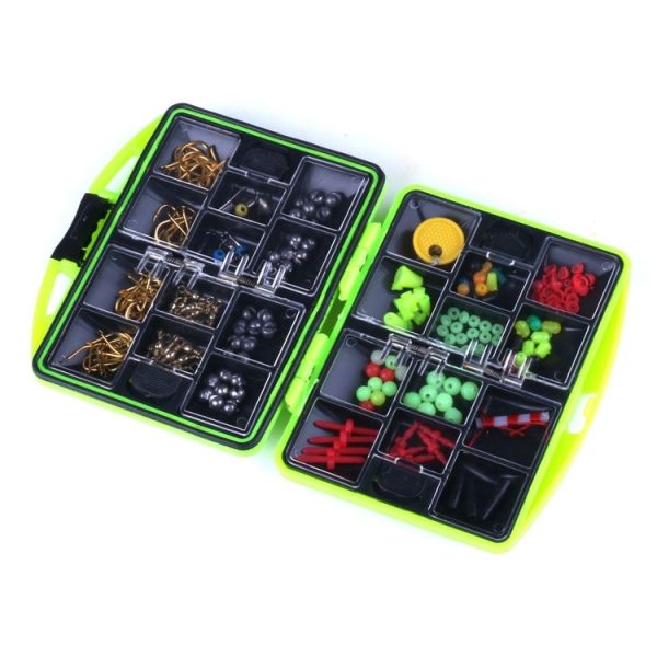 Rock Fishing Boxed Accessories Fishing Hooks Space Beans Retaining Beads Fishing Bait Fishing Tools Set - Image 3
