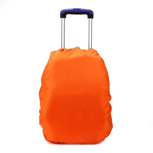 High Quality 70 liter Rain Cover for Bags (Orange) - Image 2