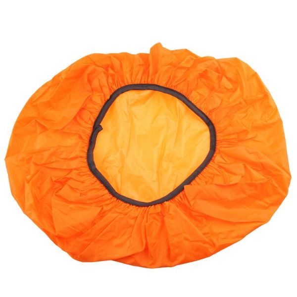 High Quality 70 liter Rain Cover for Bags (Orange) - Image 3