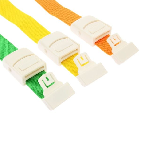 3 PCS Elastic Quick Release Emergency Buckle Tourniquet (Random Color Delivery) - Image 3