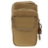 Multi-function High Density Strong Nylon Fabric Waist Bag / Camera Bag / Mobile Phone Bag, Size: 9.5 x 18.5 x 8cm (Khaki) - Image 2