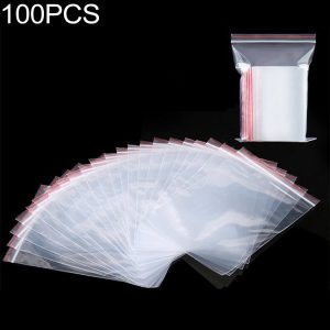 100pcs Self Adhesive Seal High Quality Plastic Opp Bags (4x6cm) (Transparent)