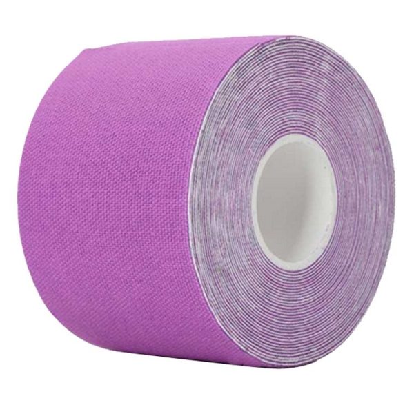 5M Waterproof KinesiologyTape Sports Muscles Care Therapeutic Bandage Width: 5cm (Purple) - Image 3