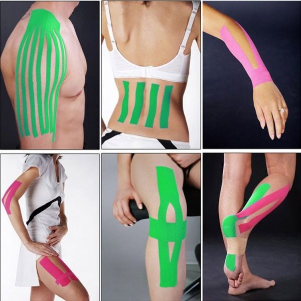 5M Waterproof KinesiologyTape Sports Muscles Care Therapeutic Bandage Width: 5cm (Purple) - Image 6
