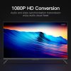 26cm HDMI to VGA + Audio Output Video Conversion Cable with 3.5mm Audio Cable, Support Full HD 1080P (Black) - Image 9