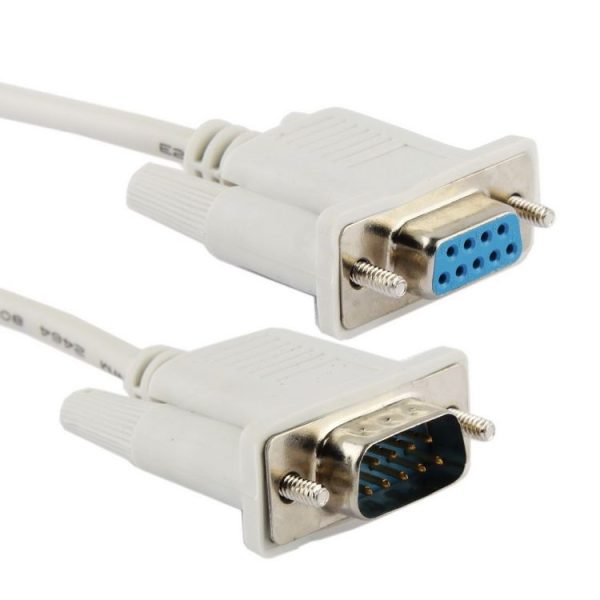 DB9 Male to Female RS232 9Pin Serial Extension Cable, Length: 1.5m - Image 2