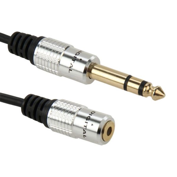 6.35mm Male to 3.5mm Female Audio Adapter Cable, Length: 30cm - Image 3
