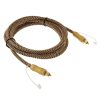 2m Length Digital Audio Optical Fiber Cable Toslink M to M, OD: 6.0mm - Image 2