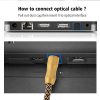 2m Length Digital Audio Optical Fiber Cable Toslink M to M, OD: 6.0mm - Image 5