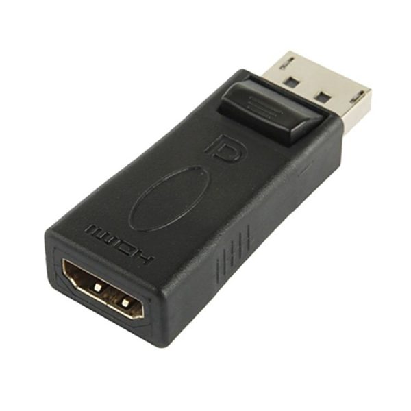 DisplayPort Male to HDMI Female Adapter (Black)
