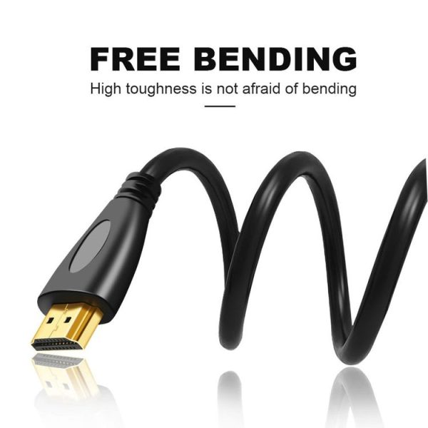 1m Gold Plated 3D 1080P Micro HDMI Male to HDMI Male cable for Mobile Phone, Cameras, GoPro - Image 8