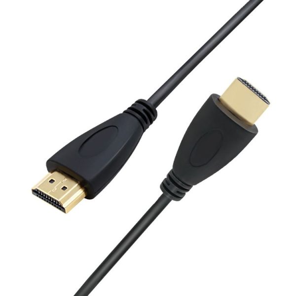 1.8m HDMI to HDMI 19Pin Cable, 1.4 Version, Support 3D, Ethernet, HD TV / Xbox 360 / PS3 etc (Gold Plated) (Black) - Image 2