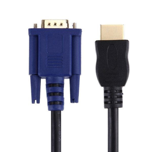 1.8m HDMI Male to VGA Male 15PIN Video Cable (Black) - Image 4
