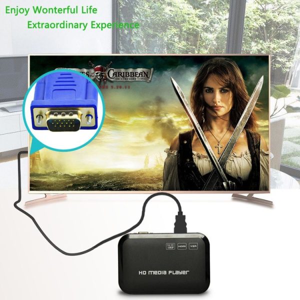 1.8m HDMI Male to VGA Male 15PIN Video Cable (Black) - Image 7