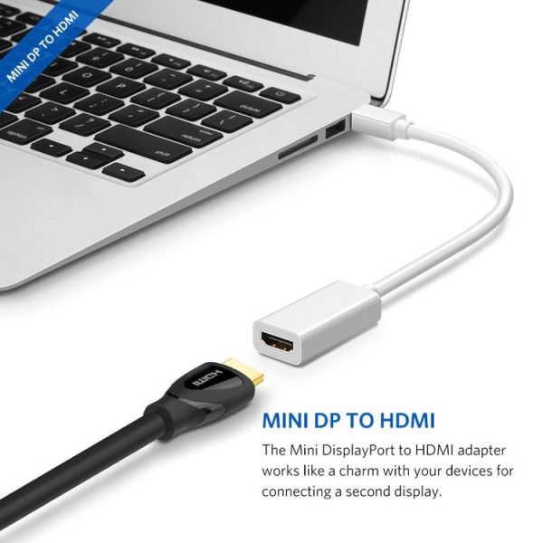 Full HD 1080P Mini DisplayPort Male to HDMI Female Port Cable Adapter, Length: 20cm - Image 4