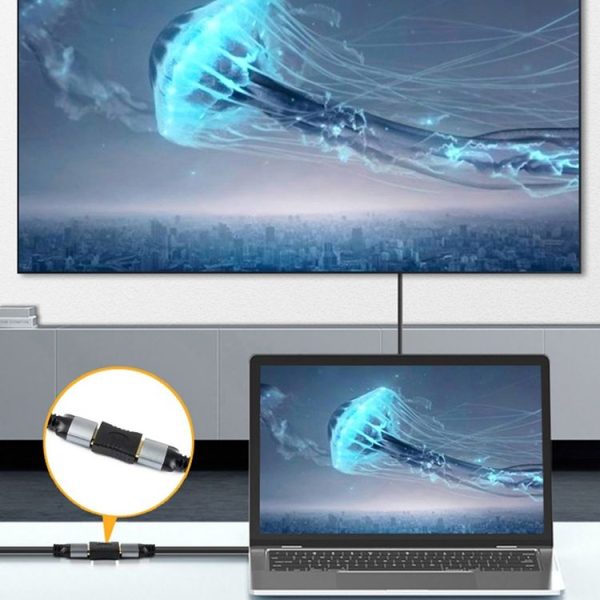 Gold Plated HDMI 19 Pin Female to HDMI 19 Pin Female Adapter, CF to CF - Image 6