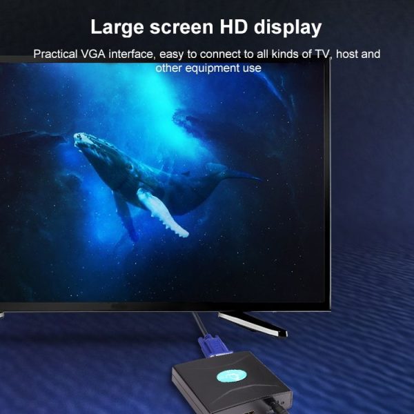 VGA to HDMI Converter with Audio (FY1316) (Black) - Image 8
