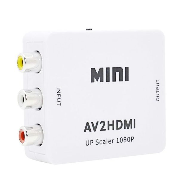 Mini CVBS / L+R Audio to HDMI Converter Adapter - Image 2