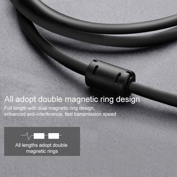VGA 15Pin Male to DVI 24+5 Pin Male Cable 1.5M (Black) - Image 5