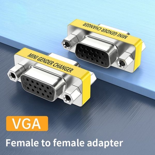 VGA 15Pin Female to VGA 15Pin Female adapter - Image 2