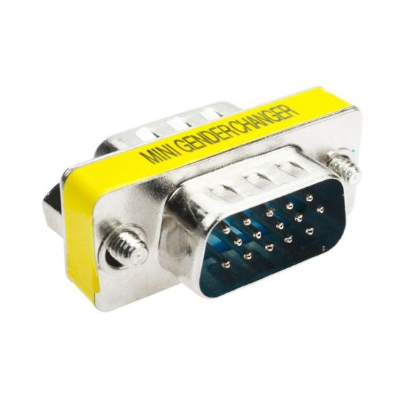 VGA 15Pin Male to VGA 15Pin Male adapter - Image 2